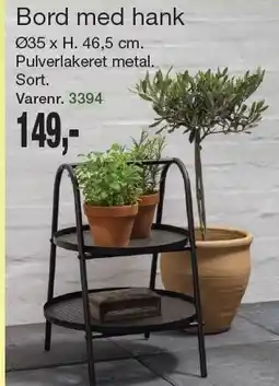 Harald Nyborg Bord med hank tilbud