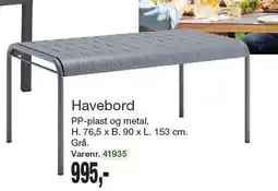 Harald Nyborg Havebord tilbud