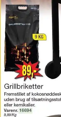 Harald Nyborg Grillbriketter tilbud