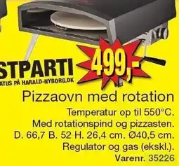 Harald Nyborg Pizzaovn med rotation tilbud