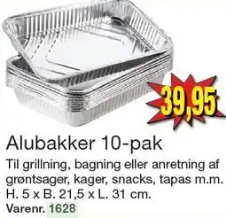 Harald Nyborg Alubakker 10-pak tilbud