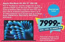 Bilka Apple MacBook Air M4 13 256 GB tilbud