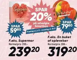 Bilka SPAR 20% på udvalgte smartbox tilbud