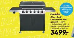 Bilka Char-Broil Convective 640 gasgrill - sort tilbud