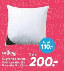 Bilka Salling Kuglefiberpude tilbud