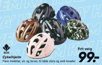 Bilka SCO Cykelhjelm tilbud