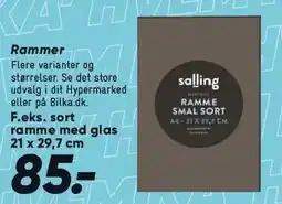 Bilka Rammer tilbud