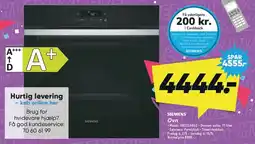 Bilka SIEMENS Ovn tilbud