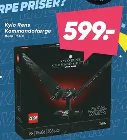 Bilka LEGO STAR WARS Kylo Rens Kommandofærge tilbud