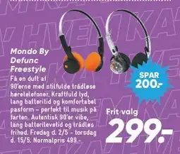 Bilka Mondo By Defunc Freestyle tilbud