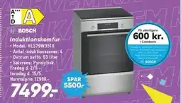 Bilka BOSCH Induktionskomfur tilbud