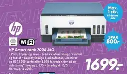 Bilka HP Smart tank 7006 AIO tilbud