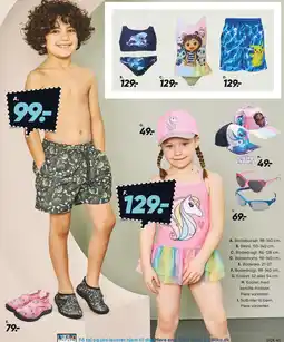 Bilka Badebukser, Bikini, Badedragt, Badeshorts, Badesko, Kasket eller Solbriller tilbud