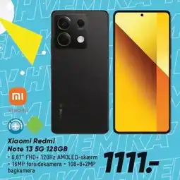 Bilka Xiaomi Redmi Note 13 5G 128GB tilbud