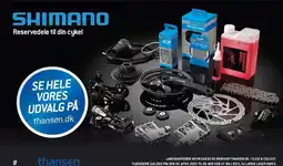 Thansen SHIMANO - Reservedele til din cykel tilbud