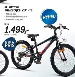 Thansen Juniorcykel 20'' tilbud