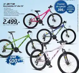 Thansen Mountainbike 24'' eller 26'' tilbud