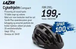 Thansen Cykelhjelm Compact tilbud