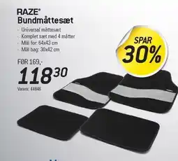 Thansen Bundmåttesæt tilbud