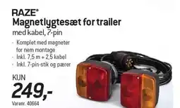 Thansen Magnetlygtesæt for trailer tilbud