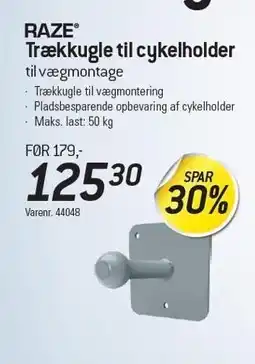 Thansen Trækkugle til cykelholder tilbud