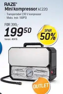 Thansen Mini kompressor AC220 tilbud