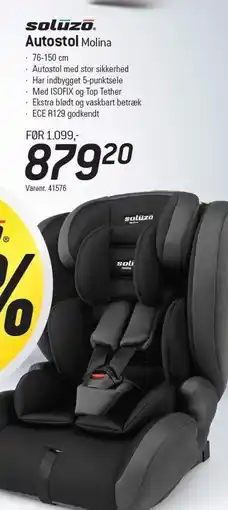 Thansen Autostol Molina tilbud