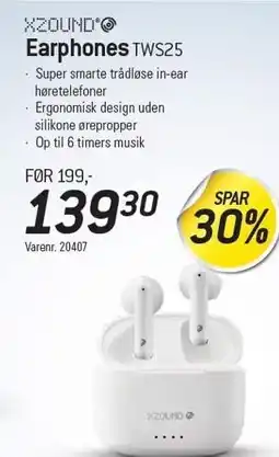 Thansen Earphones tilbud