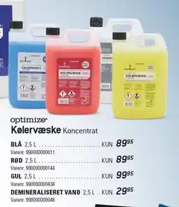 Thansen Kølervæske tilbud