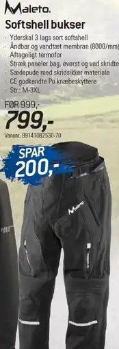 Thansen Softshell bukser tilbud