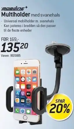 Thansen Multiholder med svanehals tilbud