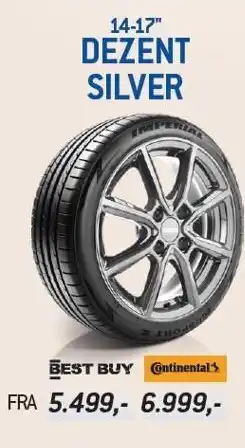 Thansen 14-17'' DEZENT SILVER tilbud