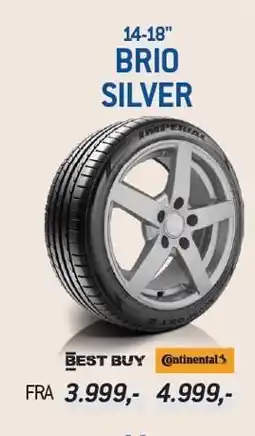 Thansen 14-18'' BRIO SILVER tilbud