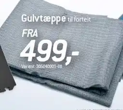 Thansen Gulvtæppe til fortelt tilbud