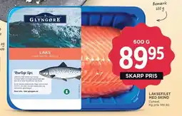 MENY LAKSEFILET MED SKIND tilbud