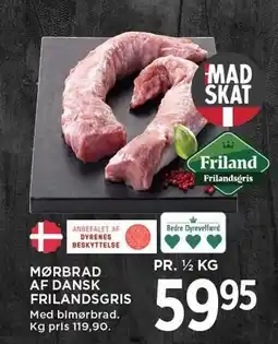 MENY MØRBRAD AF DANSK FRILANDSGRIS tilbud