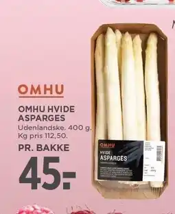 MENY OMHU HVIDE ASPARGES tilbud