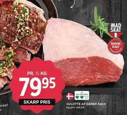 MENY CULOTTE AF DANSK KALV tilbud