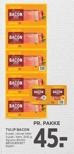 MENY TULIP BACON tilbud