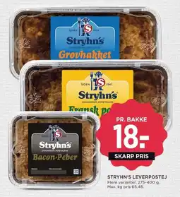 MENY STRYHN'S LEVERPOSTEJ tilbud