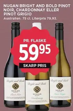 MENY Nugan rødvin eller hvidvin 75 cl tilbud
