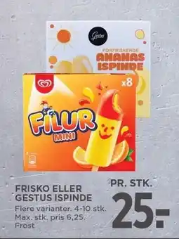 MENY FRISKO ELLER GESTUS ISPINDE tilbud