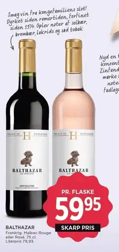 MENY BALTHAZAR 75 cl tilbud