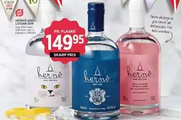 MENY HERNÖ ØKOLOGISK GIN tilbud