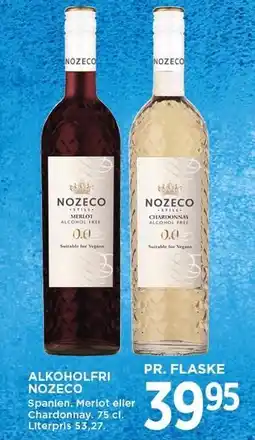 MENY ALKOHOLFRI NOZECO tilbud