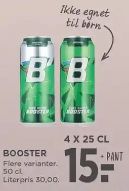 MENY BOOSTER tilbud