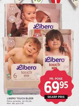 MENY LIBERO TOUCH BLEER tilbud