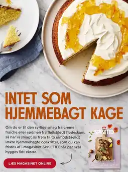 MENY INTET SOM HJEMMEBAGT KAGE tilbud