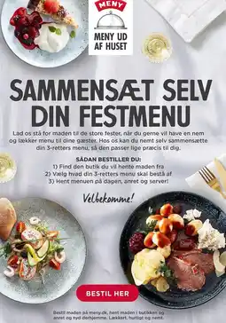 MENY SAMMENSÆT SELV DIN FESTMENU tilbud