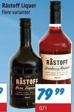 zur Krone Råstoff Liquer tilbud